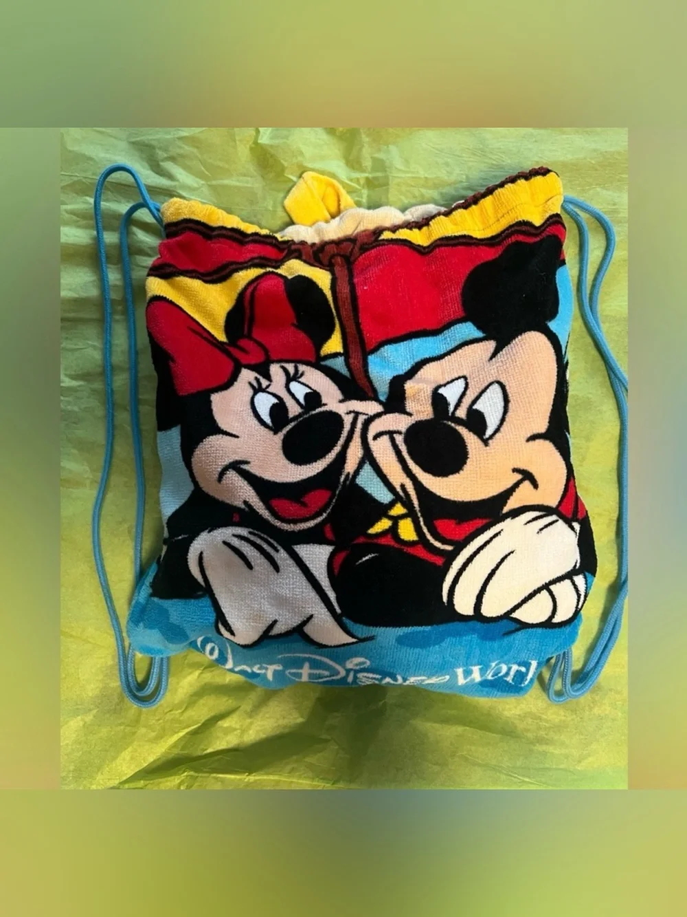Disney backpack/beach towel NWT